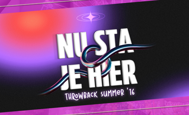 Nu Sta Je Hier boeken